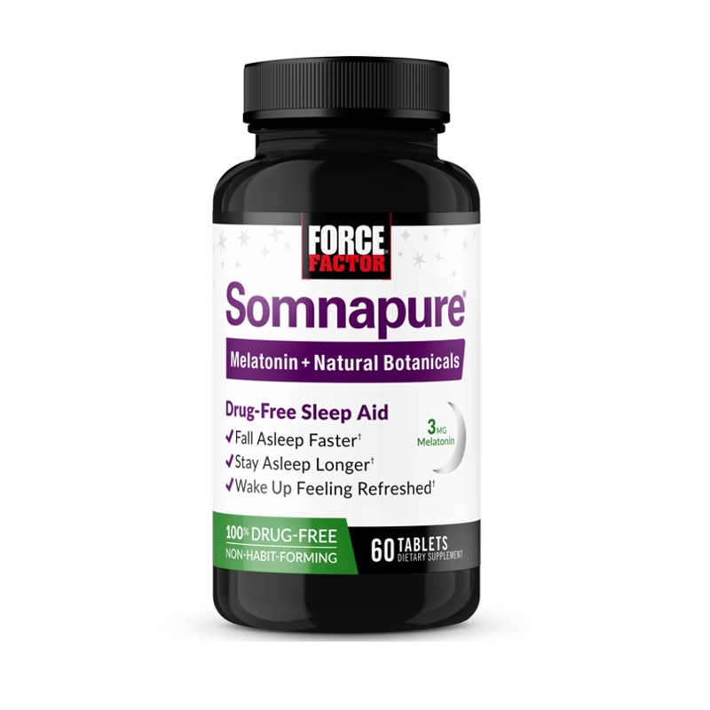 Force Factor Somnapure Recovery – Deep Sleep & Muscle Repair | 60 Veg Capsule