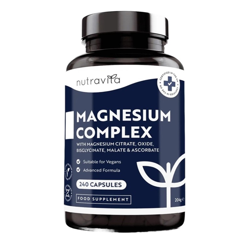 Nutravita Magnesium Complex – 240 Capsules