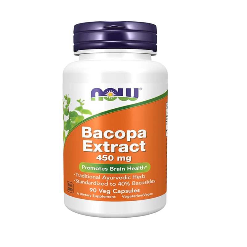 Bacopa Extract 450mg | Promotes Brain Health | 90 Veg capsules