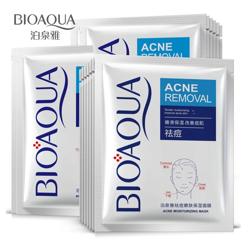 Bioaqua Acne Mask Sachet – Clear Skin Purifying Treatment
