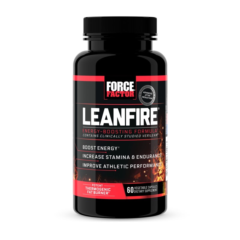 Force Factor Lean Fire Ultimate – Extreme Thermogenic & Focus Formula | 60 Capsule