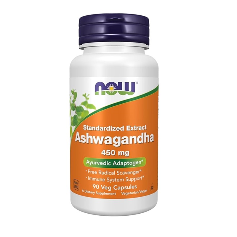 Ashwagandha 450mg Ayurvedic Adaptogen  | Standardized Extract for Stress & Immunity 180 Vegan Capsules