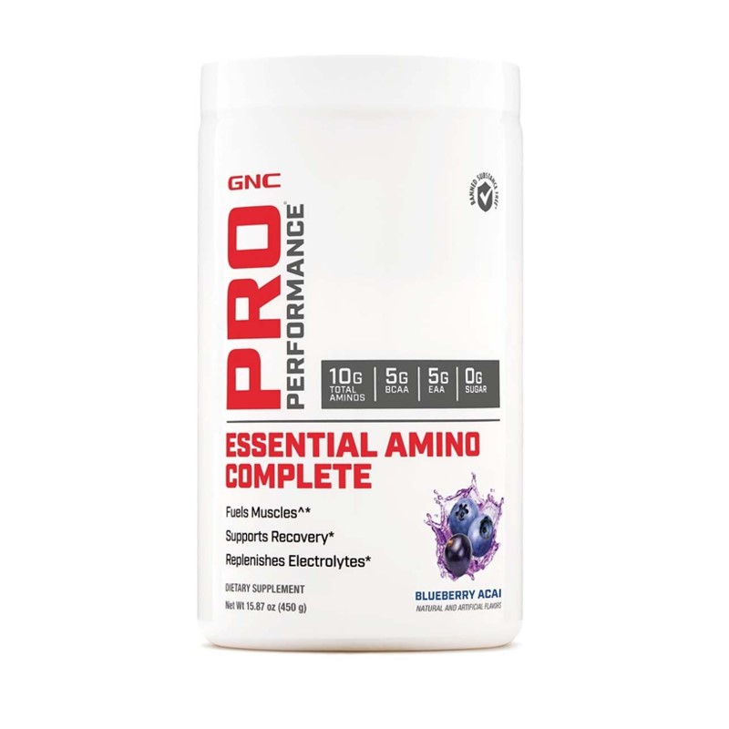 Gnc Pro Performance Amino Complete – Muscle Fuel & Recovery | Blueberry Acai