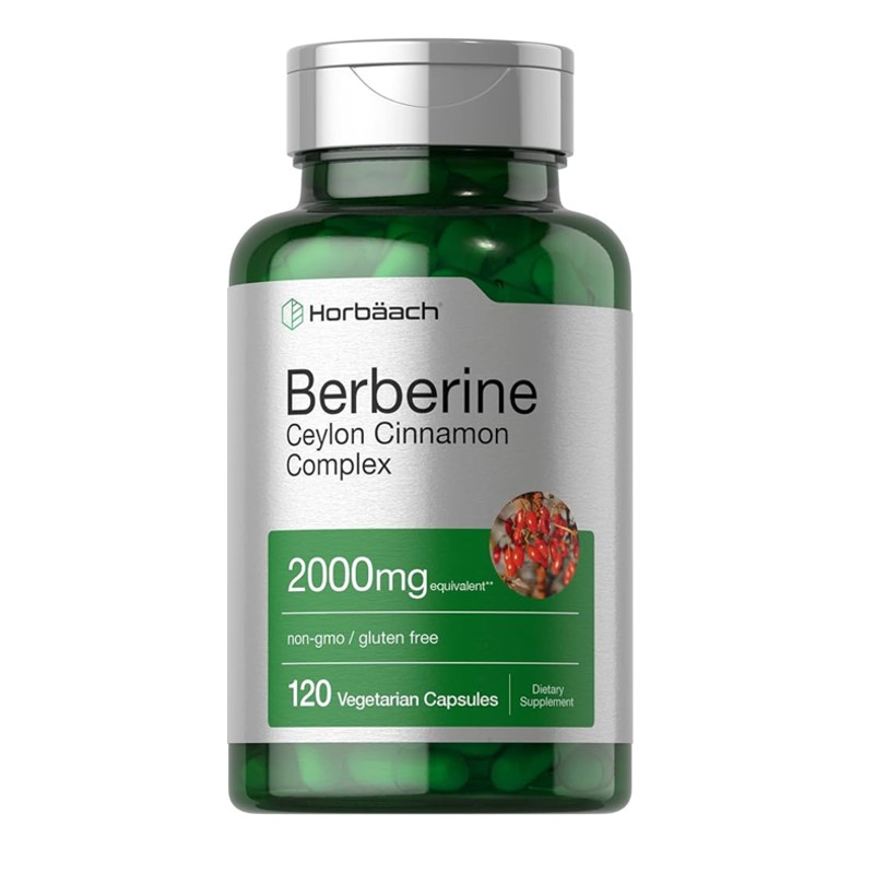 Horbäach Cinnamon | 1800 mg Per Serving |  150 Vegetarian Capsules | Herbal Supplement