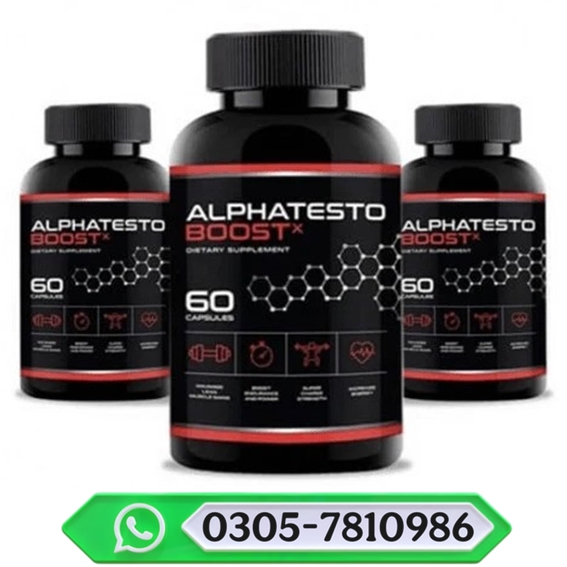 Alpha Testo Boost X in Pakistan