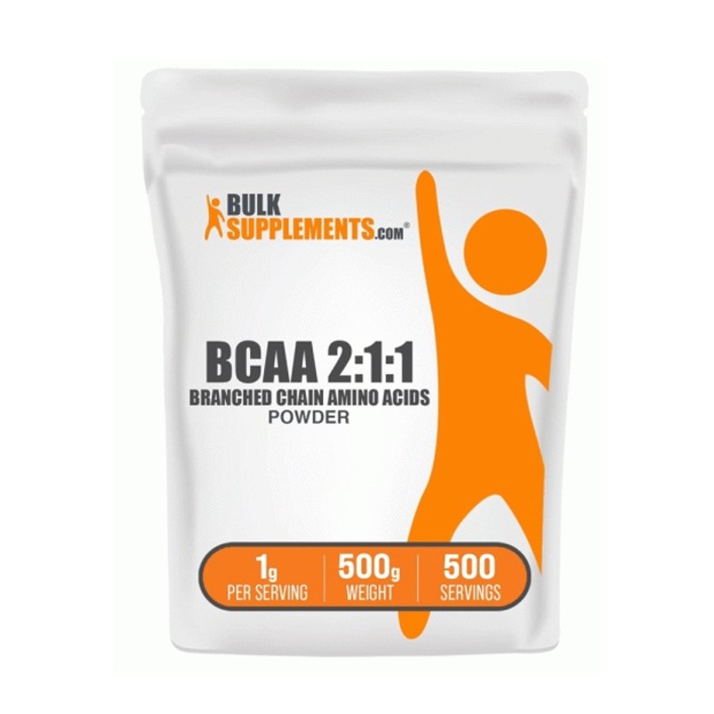 Bulk Supplements Bcaa 2:1:1 – Pure Performance Amino Fuel | 500g, 500 Servings