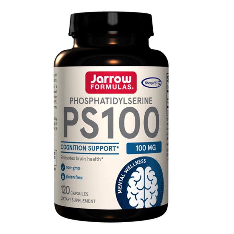 Jarrow Formulas Phosphatidylserine | Ps 100 | Cognition Support | 100 mg | 120 Capsule